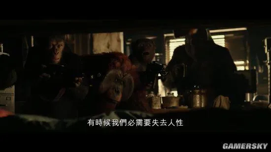 《猩球崛起3》中文终极预告！猩族集结决战人类