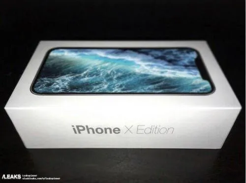 苹果新手机包装现身 竟然命名为iPhone X Edition