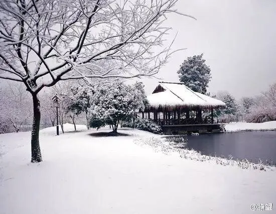 江南初雪 西湖“断桥残雪”美呆了：诗情画意