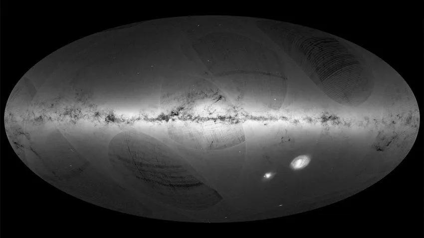 银河系三维立体图图片