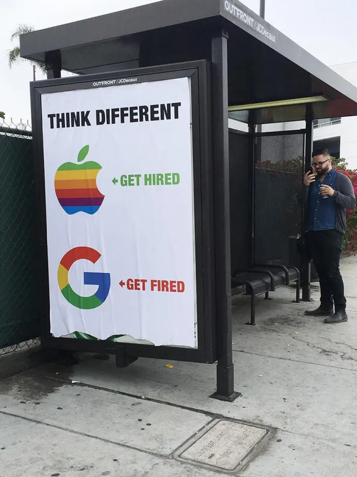 谷歌性别歧视风波：借乔布斯讽刺其CEO