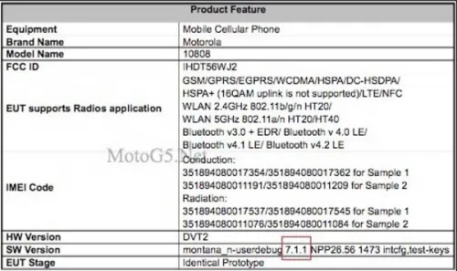 Moto神秘新机获得FCC认证：采用涡轮快充技术