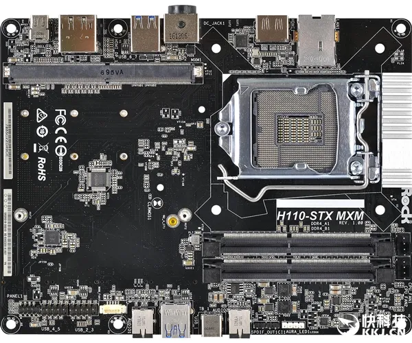 最强小钢炮！华擎发布H110-STX MXM主板：支持独显