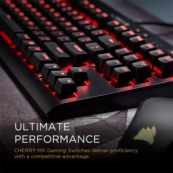 海盗船推出K63机械键盘：87键，LED背光和Cherry MX红轴
