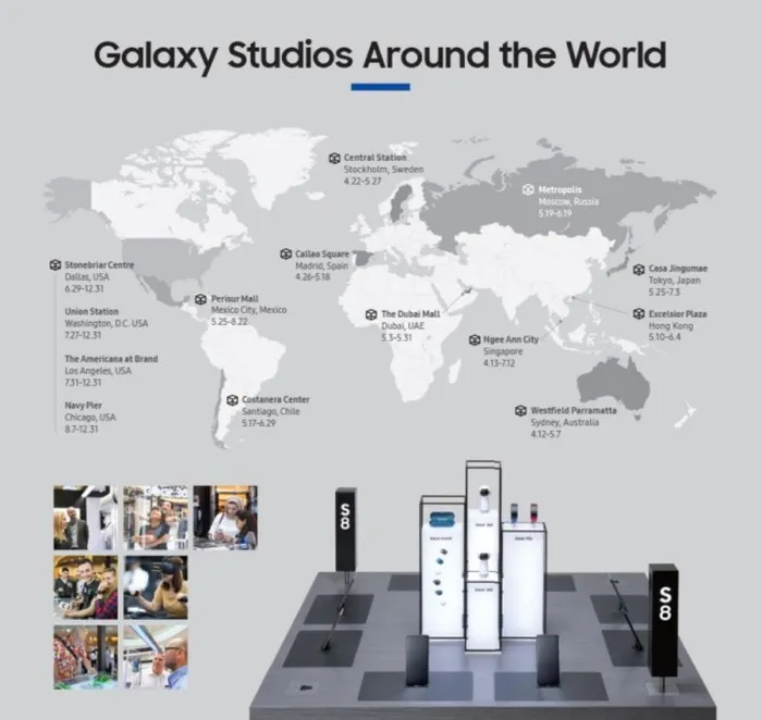 三星铺设Galaxy Studios线下体验店：畅玩各种三星产品