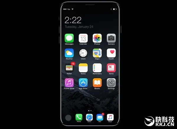 iPhone 8独享玻璃机身：7S仍是铝合金