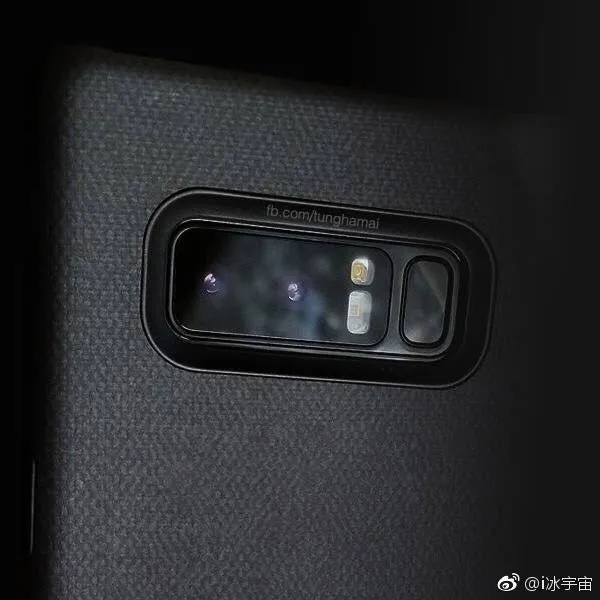 三星Note8真机摄像头曝光 这设计相当不错