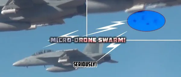 [视频]美国国防部展示微型无人机机群
