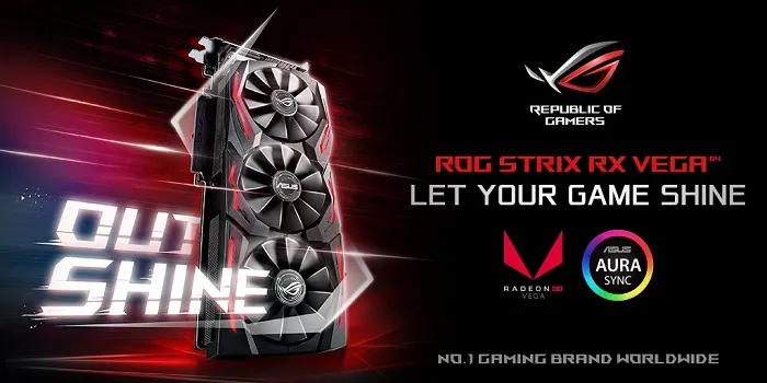 ROG信仰加持，华硕宣布推出非公版ROG STRIX VEGA 64显卡