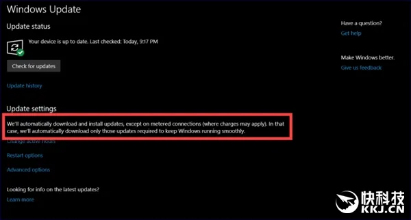 Windows 10更新调整：这个模式自动下载少量必要更新