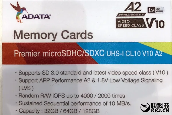 威刚秀首款A2 microSD卡：安卓手机福音