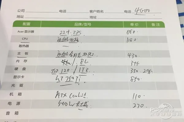 电脑城装机十有九坑？小编持币4千趟水 配置看醉