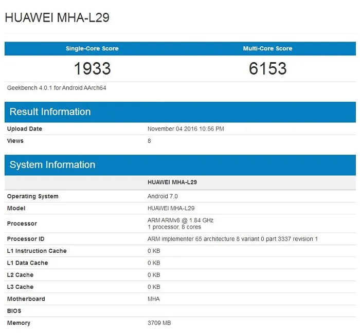 华为Mate9性能曝光，麒麟960拳打骁龙821