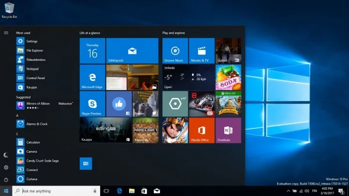 Windows 10 Build 15060发布：本周的第三个版本更新