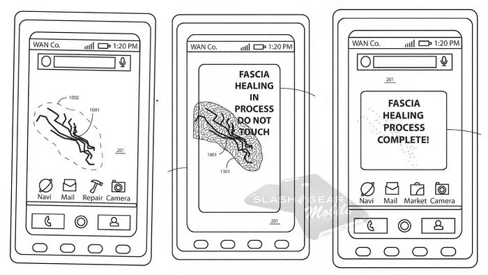 Moto专利曝光：一款“形状记忆热自修复”手机屏幕
