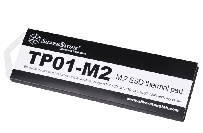 轻松解决M.2 SSD发热问题，银欣推出TP01-M2散热贴片