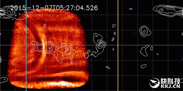 日本探测器观测金星大气中的神秘笑脸：就是这样