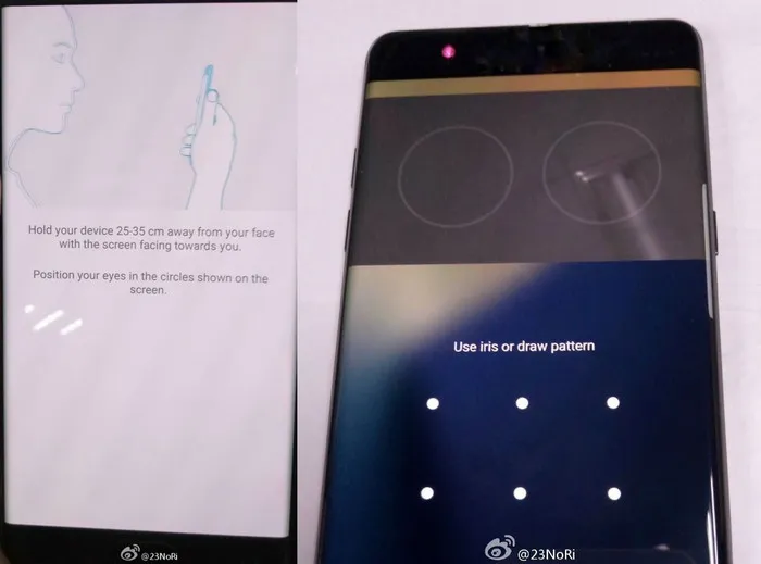 三星Galaxy Note7虹膜识别被展示，看看是怎样录入和解锁