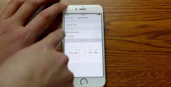 [视频]将iOS设备手动设置为1970年1月1日将导致其变板砖