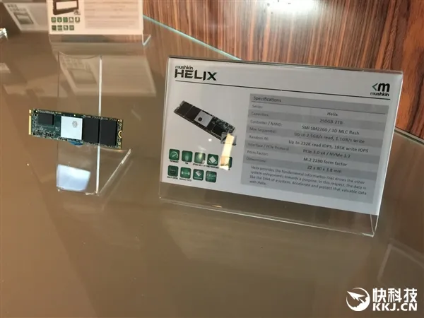 Mushkin发布Helix SSD：难得一见3D MLC闪存