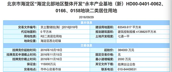 万科为北京全自持地块找出路：与小米等合建员工房