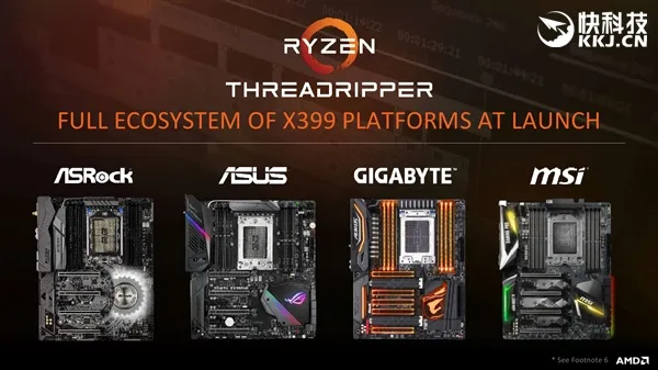 AMD Ryzen ThreadRipper正式发布：16/12/8核心全都有 性价比残暴