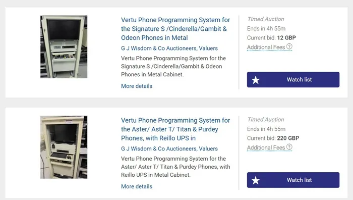 奢华手机Vertu英国工厂关闭：手机贱卖，原价8%即可收入囊中
