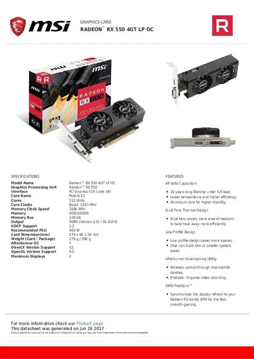 50瓦半高！AMD百元新卡发布：给力小钢炮