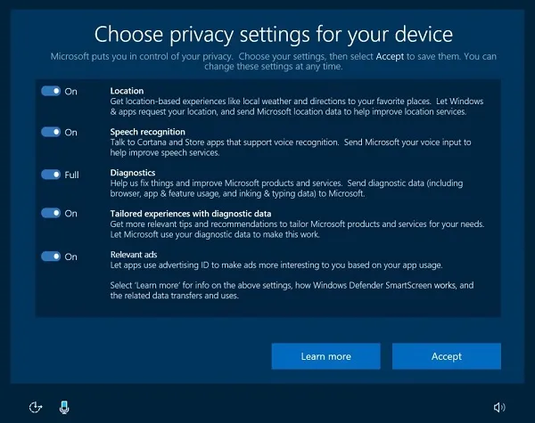 隐私政策调整：微软将减少对 Windows 10 PC 遥测数据的收集