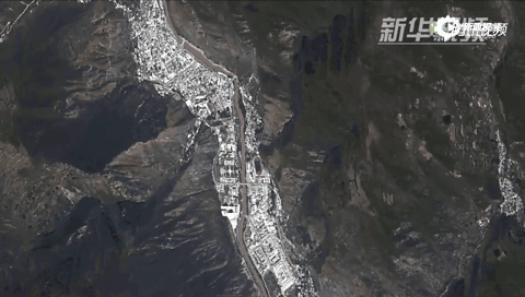 九寨沟地震有多厉害？卫星视频太惊悚！