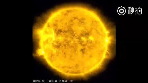 绝美视频：33秒看尽一年的太阳！