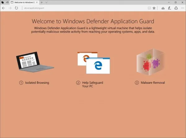 Windows 10最新测试版内建Windows Defender应用程序防护功能