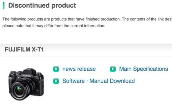 富士正式停产X-T1和X-T10两款机型