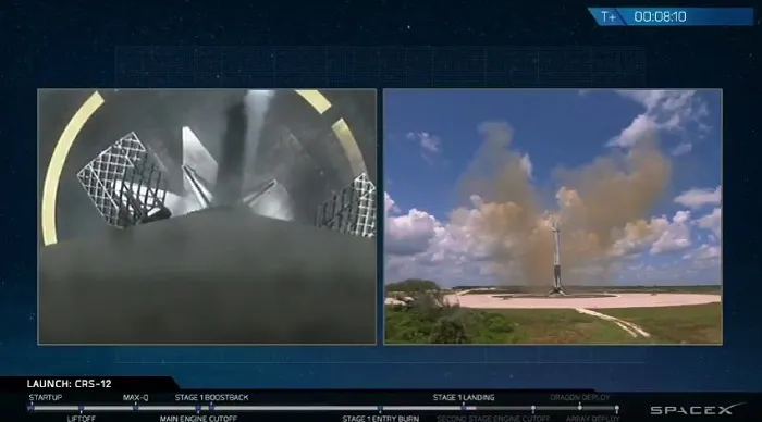 美成功发射猎鹰9号火箭 首次将超级计算机送上外太空