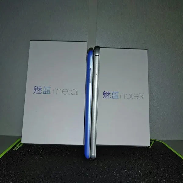 [图+视频]魅蓝note3开箱跑分及与魅蓝metal简单对比