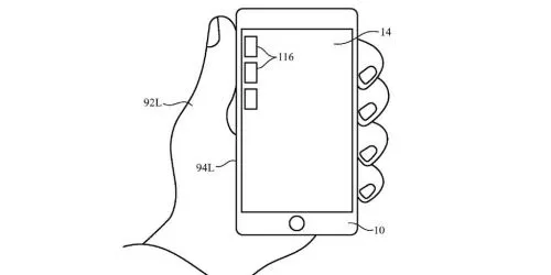 苹果新专利照顾左撇子 左手玩iPhone有望更方便