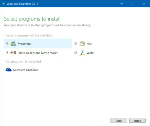 微软Windows Essentials 2012套件寿终正寝