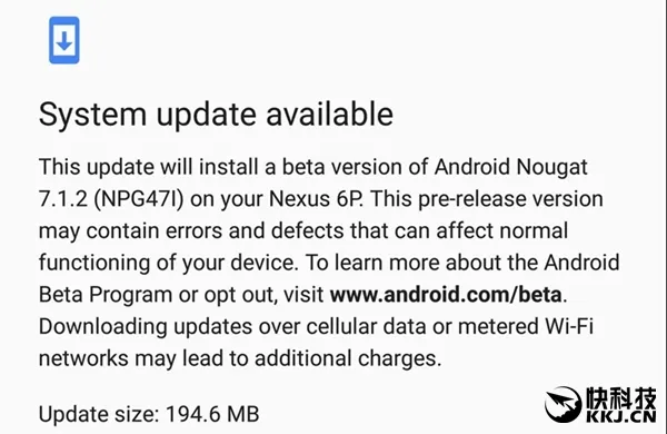 安卓7.1.2 Beta2发布！Nexus 6P终于等到指纹手势