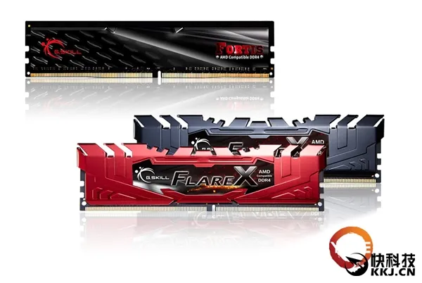 芝奇发布64GB DDR4-3466内存：专为AMD Ryzen优化