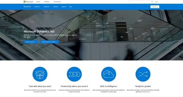 微软推出Dynamics 365整合 CRM 和 ERP 云产品