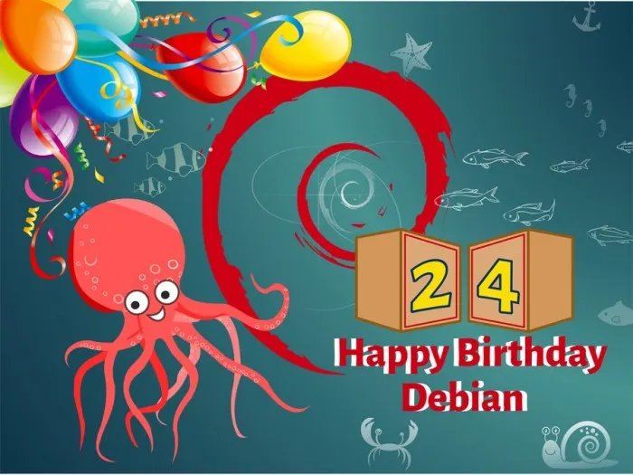 Debian操作系统项目迎来24岁生日