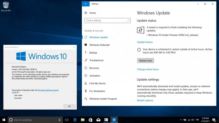 Windows 10 Build 15060发布：本周的第三个版本更新