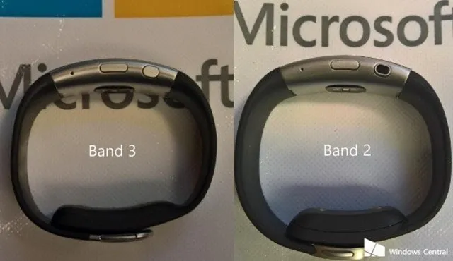 微软下一代手环Band 3曝光：或26号发布