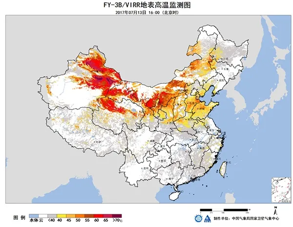 高能预警：这些地方的温度要超过60℃