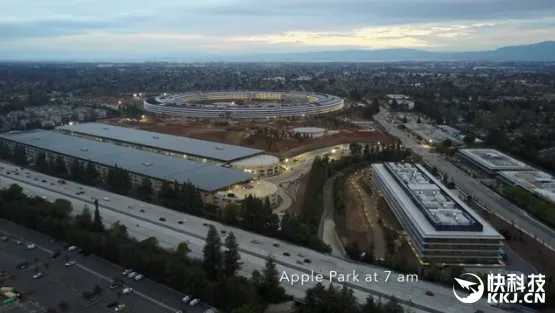 新iPhone在这发！苹果Apple Park新总部近完工：航拍震撼