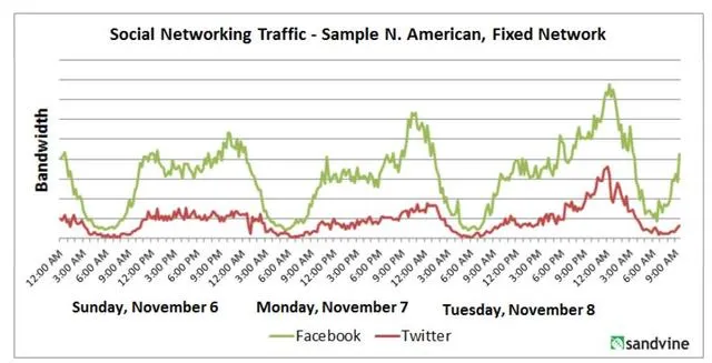 Facebook和Twitter成为美大选流量赢家 Netflix跌惨了