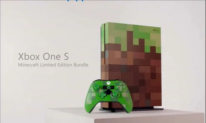 微软推出Minecraft版Xbox One S
