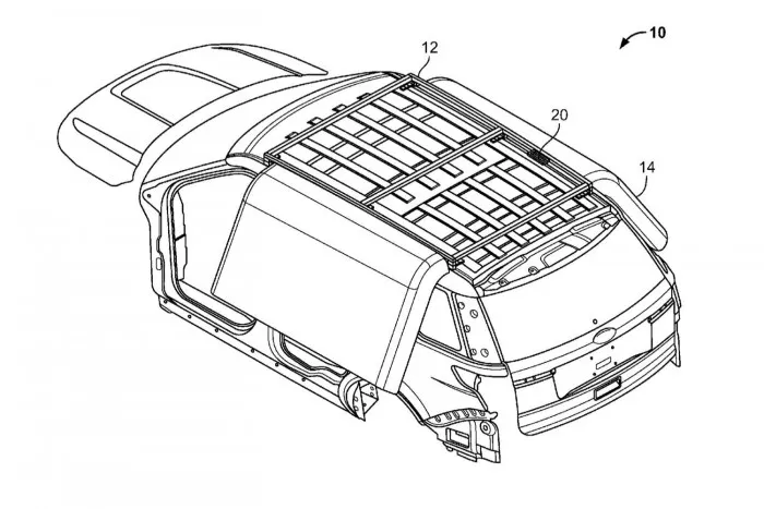 福特获得在车顶安装安装气囊的新专利 在翻车时提供保护