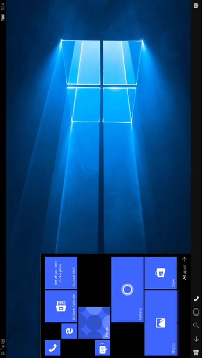 Win 10 Mobile Build 15235发布：Continuum支持竖屏模式