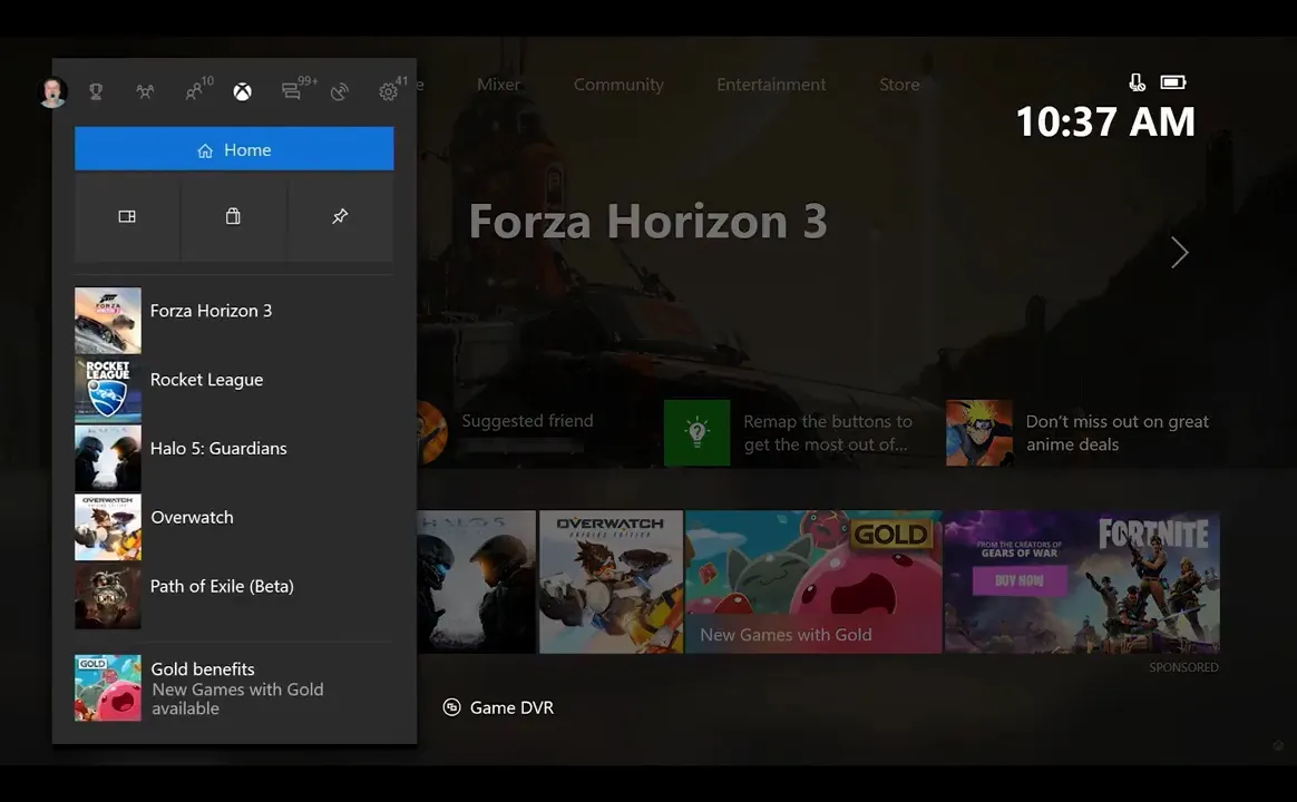 下一代Xbox One更新抢先看：Fluent界面大更新 已推送预览版